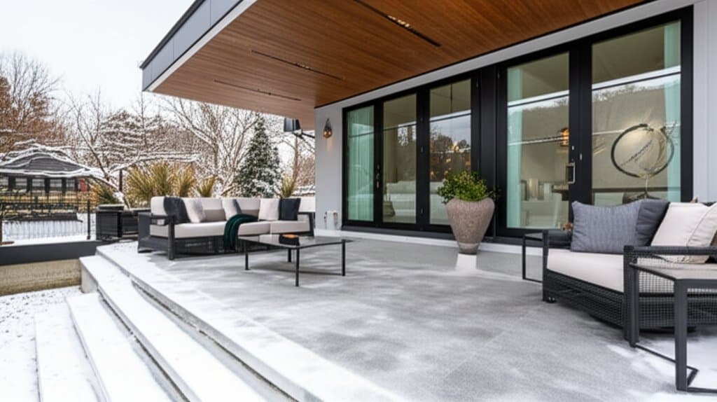 Featured image for Heated Outdoor Floors Turn Cold Patios Into Year-Round Spaces