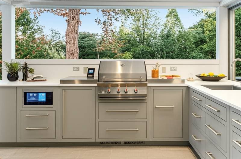 Featured image for Smart Outdoor Kitchens: Pizza Ovens That Notify You Daily