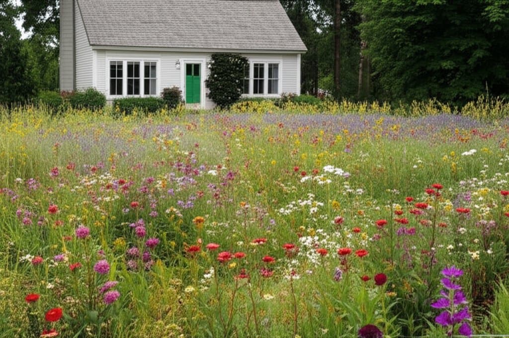 Featured image for Wildflower Meadows Replace Lawns in Cottage-Core Shift