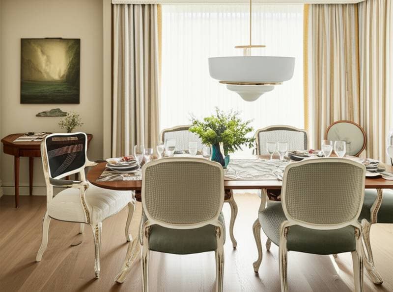 Featured image for Why Grandmillennial Dining Rooms Feel Like Home