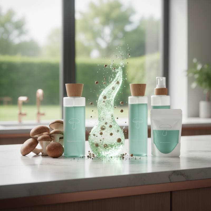 Featured image for Mushroom Enzymes Break Down Grime Without Chemicals