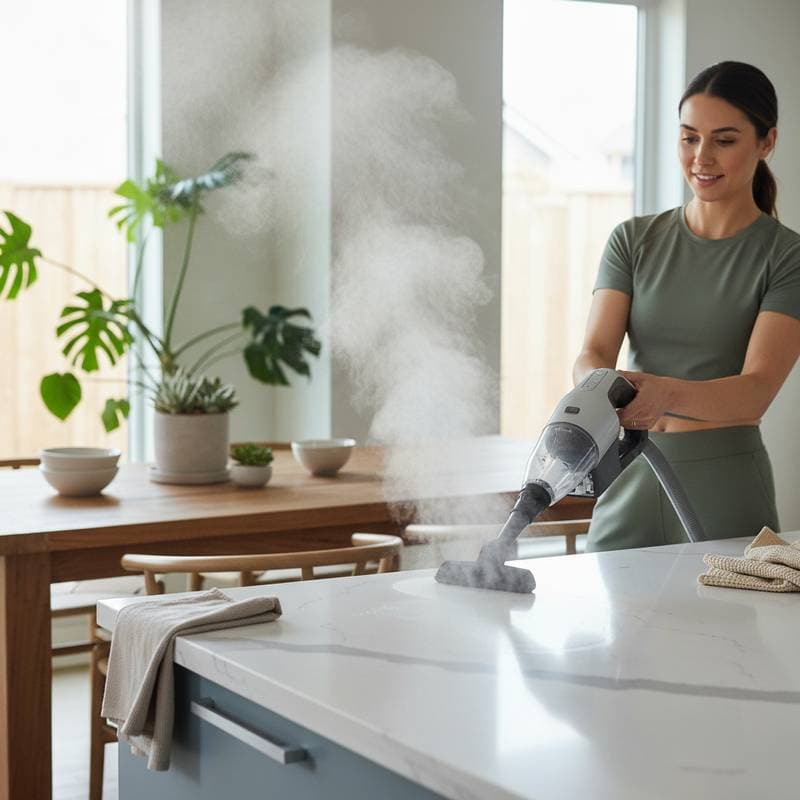 Featured image for Steam Kills Bacteria Without Harsh Chemicals