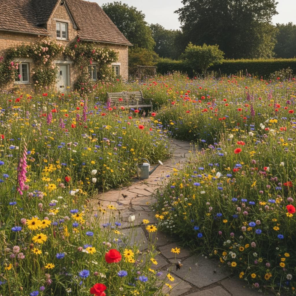 Featured image for Why I Replaced My Lawn With English Wildflowers