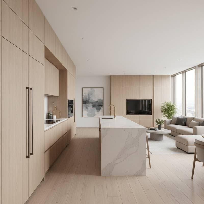 Featured image for Hidden Appliances Transform Kitchens Into Living Spaces