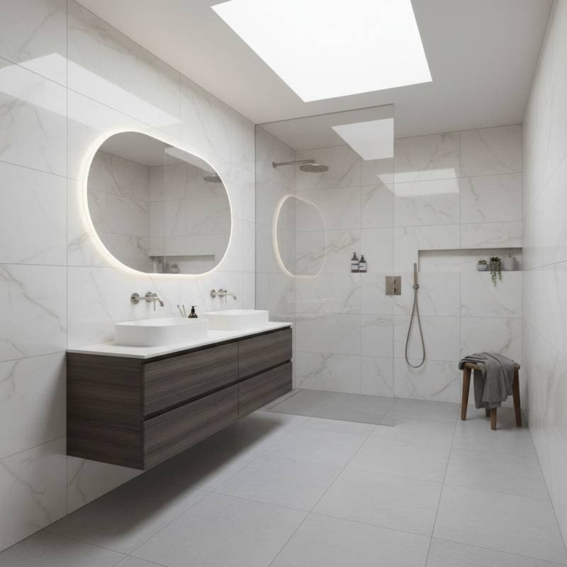 Featured image for Why Grout-Free Tiles End Bathroom Cleaning Struggles