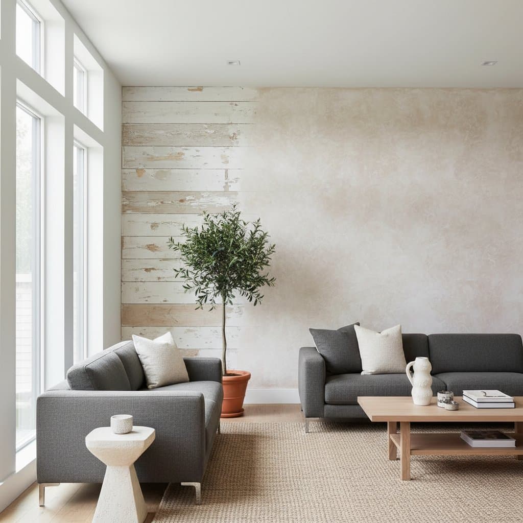 Featured image for Why Limewash Outperforms Shiplap for Modern Interiors