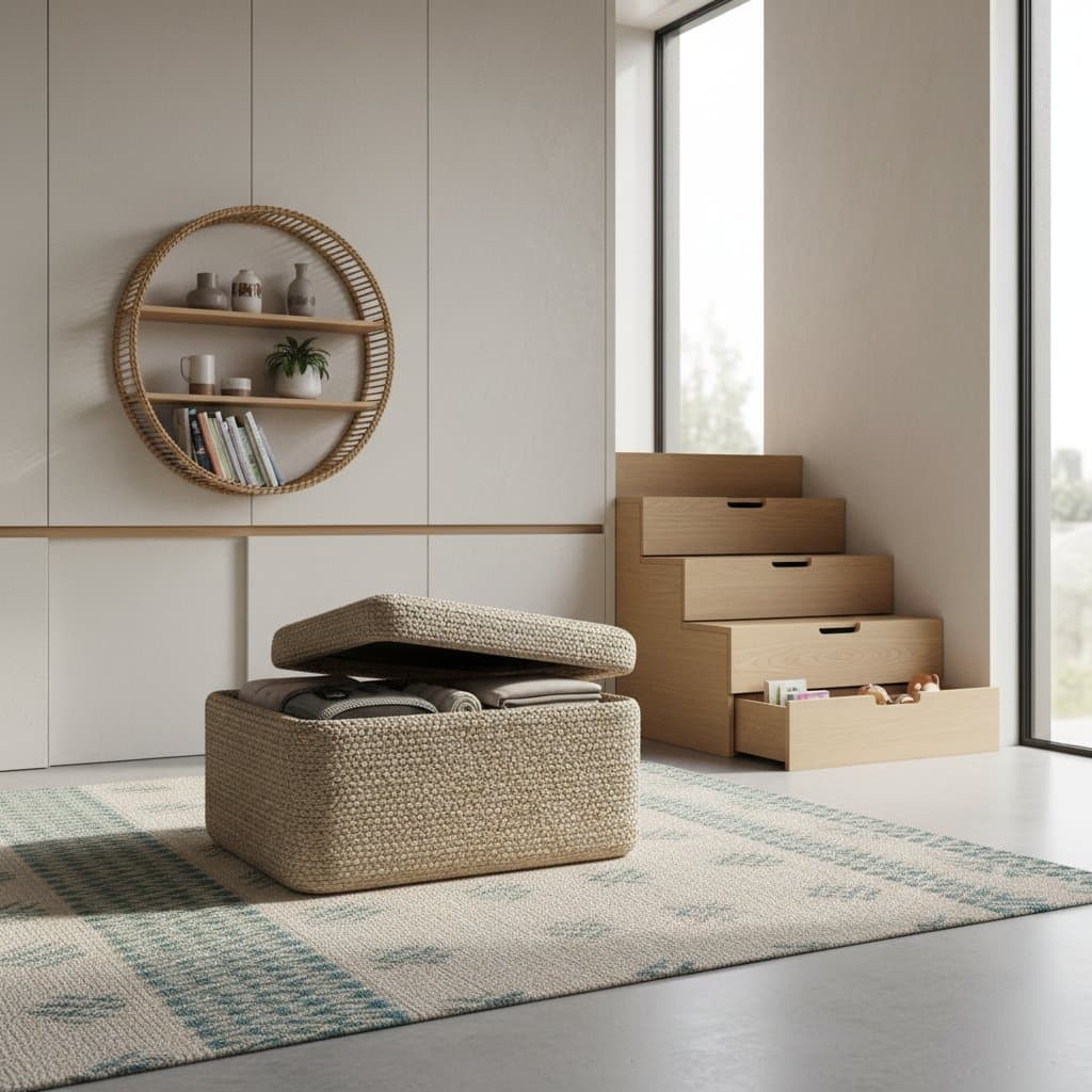Featured image for Hidden Storage Turns Clutter Into Calm Spaces