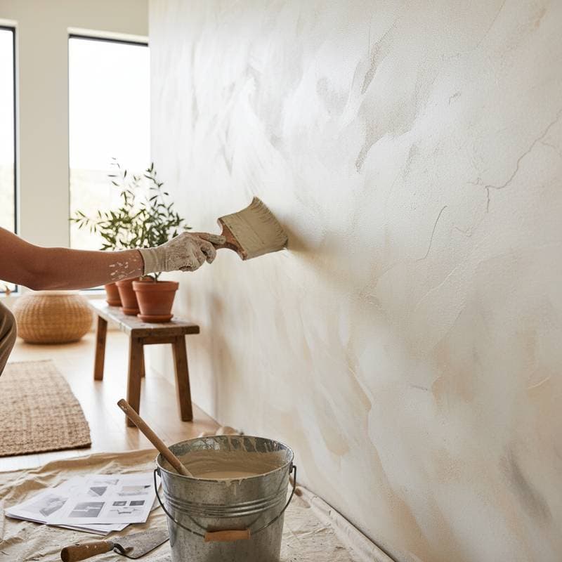 Featured image for DIY Limewash Brings European Texture to Any Wall