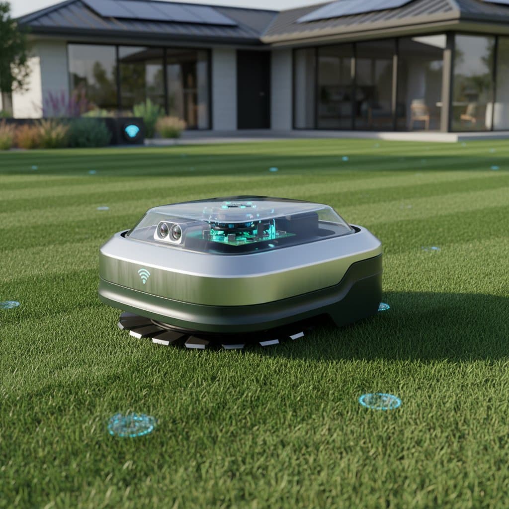 Featured image for AI Lawn Robots Cut Grass by Reading Density Data