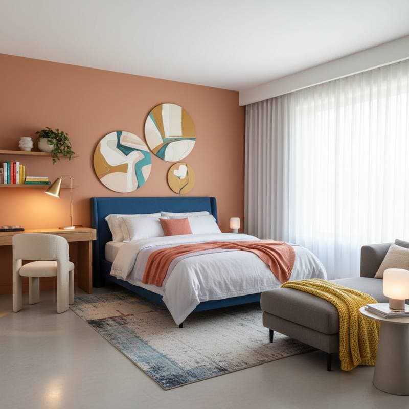 Featured image for Dopamine Colors That Balance Energy and Rest in Bedrooms