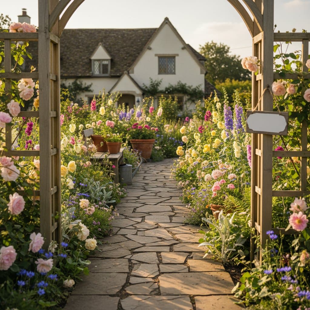 Featured image for Vintage Florals Bring Cottage Charm on a Budget