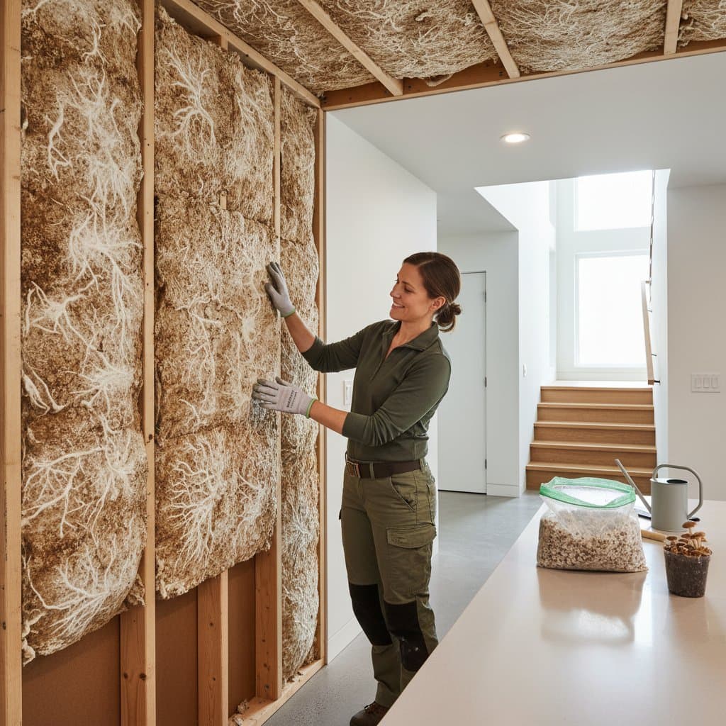 Featured image for Mycelium Insulation: Growing Your Own Home Repairs