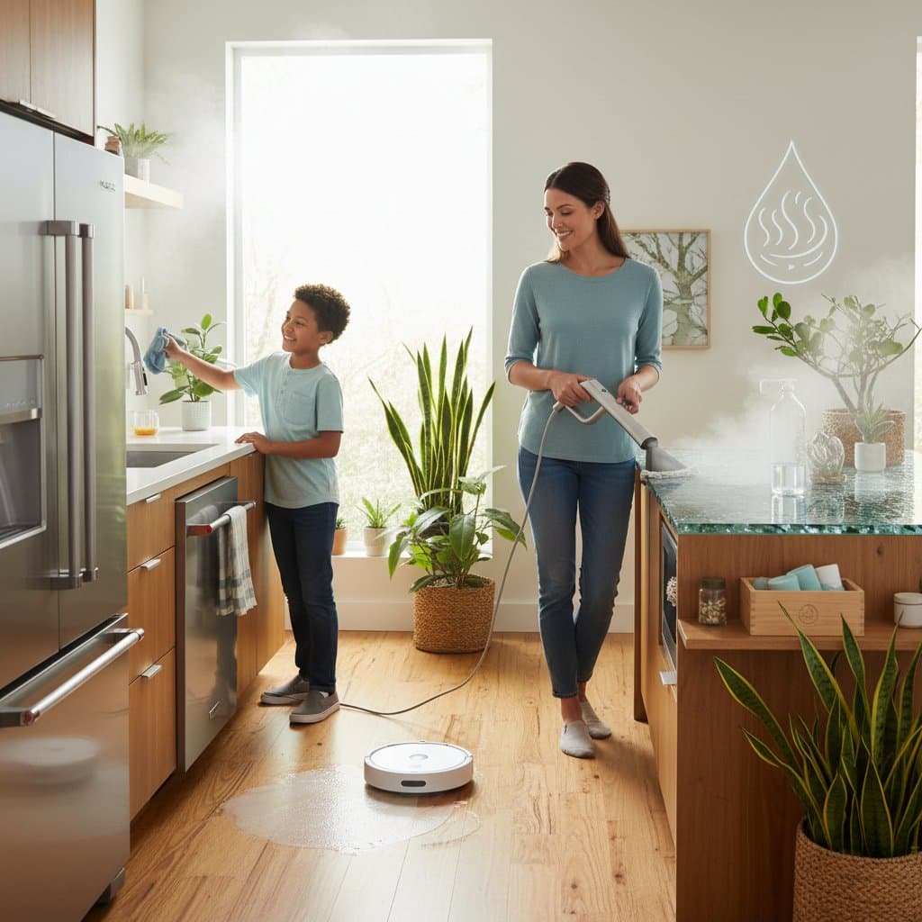 Featured image for Steam Cleaning Cuts Chemicals While Saving Money