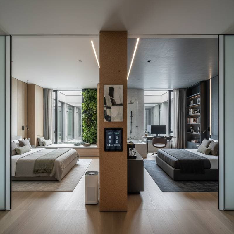 Featured image for Why Couples Are Choosing Separate Master Suites in 2026