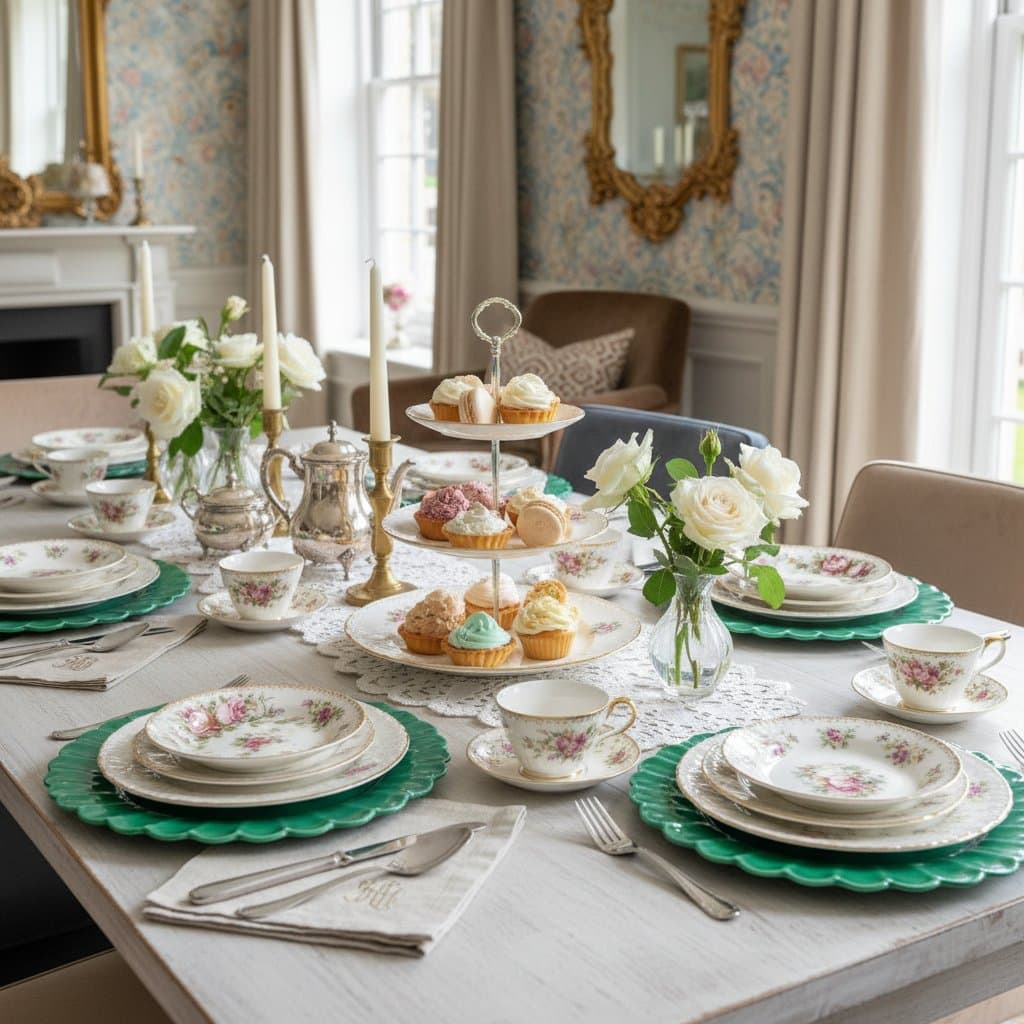 Featured image for Why Vintage China Defines Grandmillennial Style