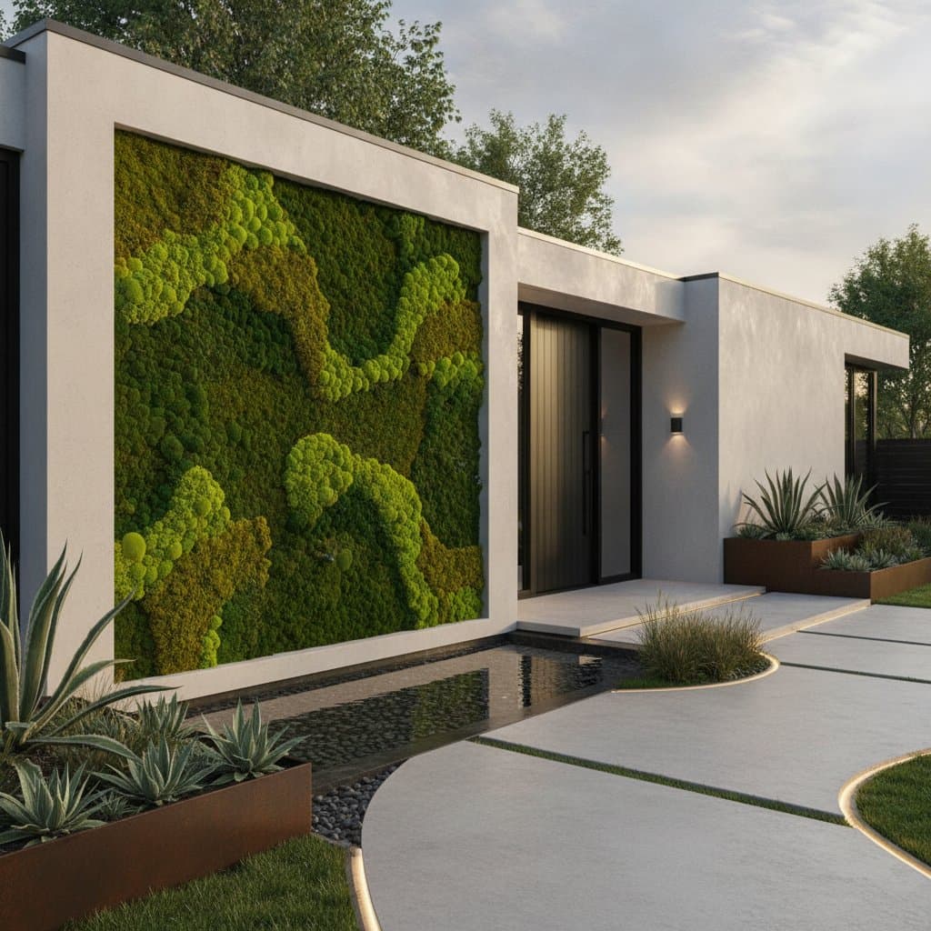 Image for Why Moss Walls Bridge the Gap Between Landscaping and Architecture
