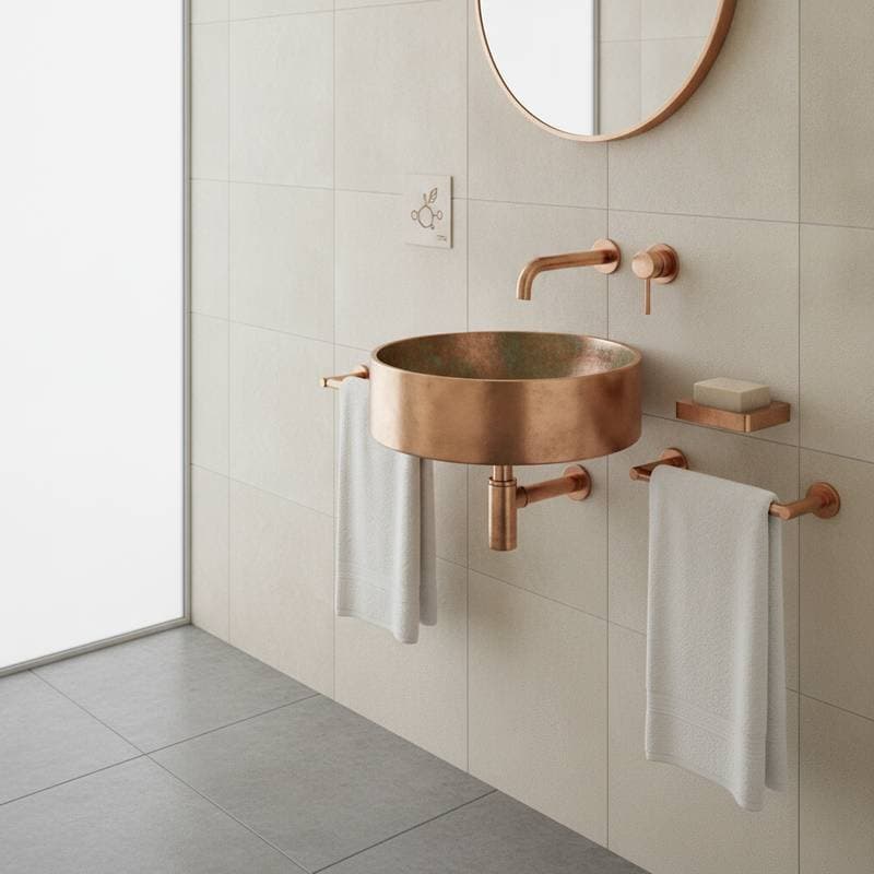 Featured image for Copper Fixtures Kill Bacteria Without Chemicals