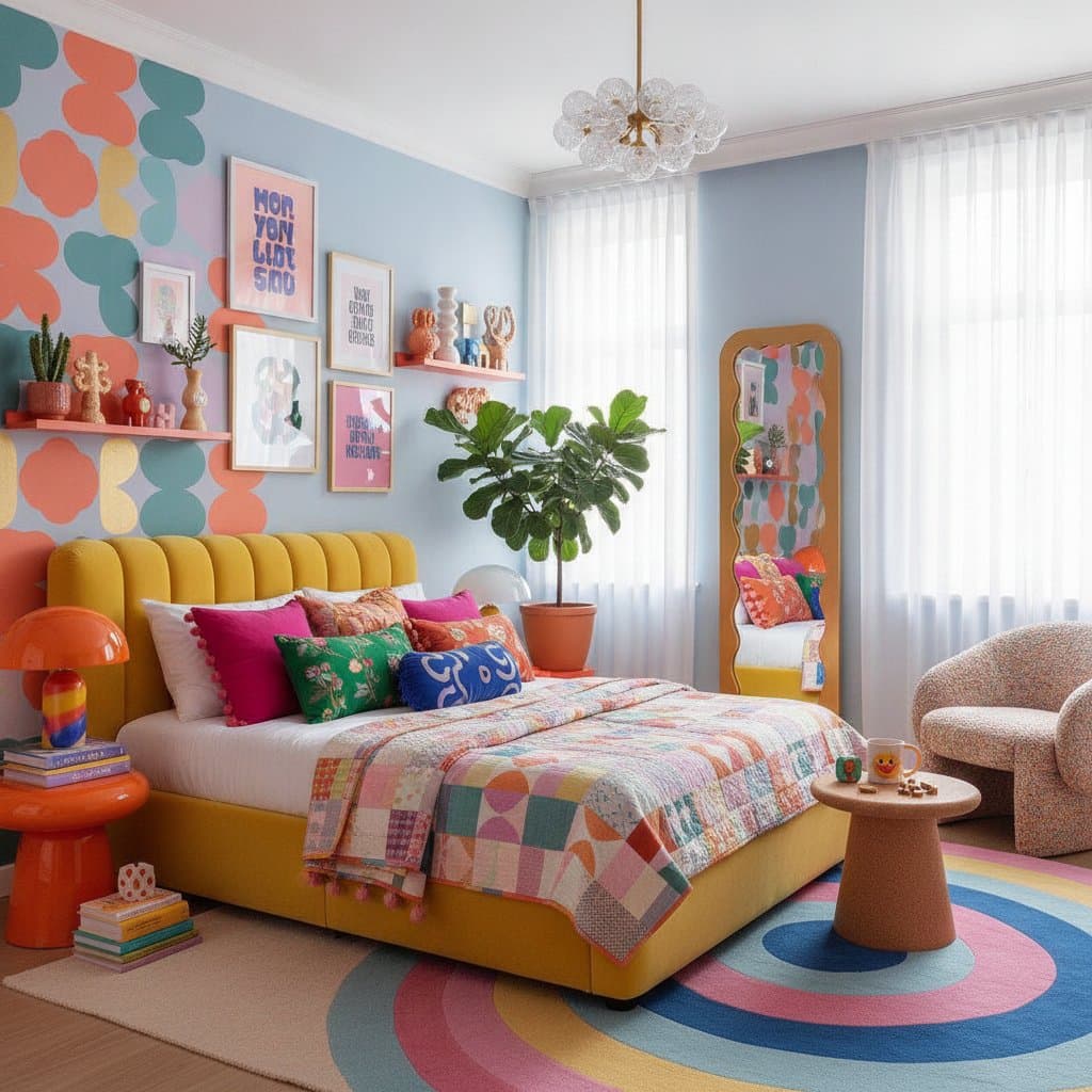 Image for Dopamine Decor Turns Bedrooms Into Joyful Sanctuaries
