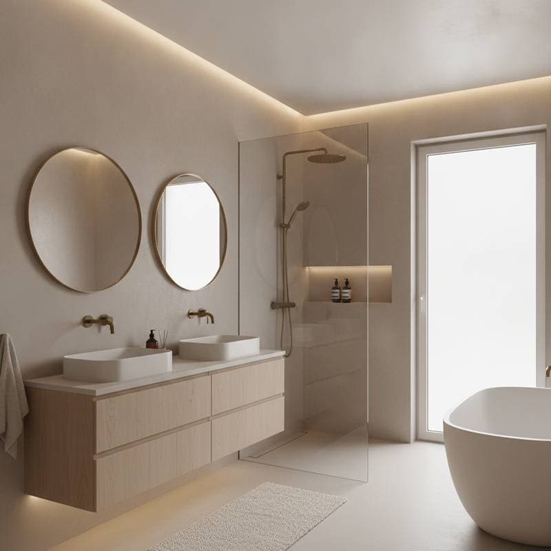 Image for Why Microcement Bathrooms Skip the Demolition Step