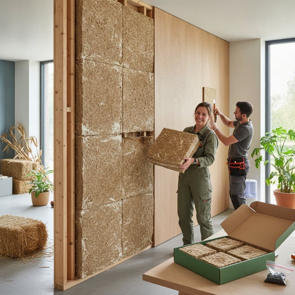Image for Mushroom Insulation Grows from Agricultural Waste