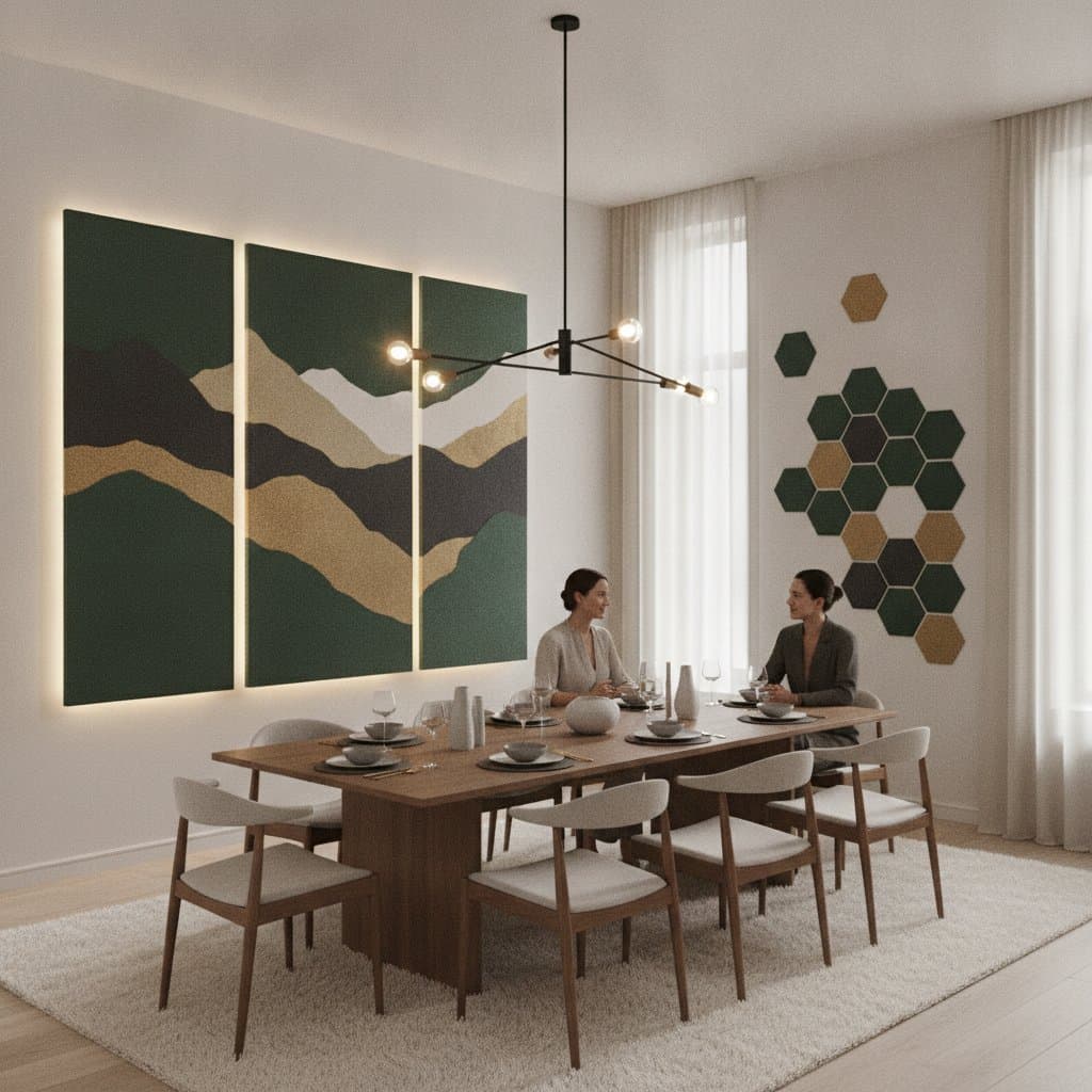 Featured image for Acoustic Panels Solved My Noisy Dinner Parties
