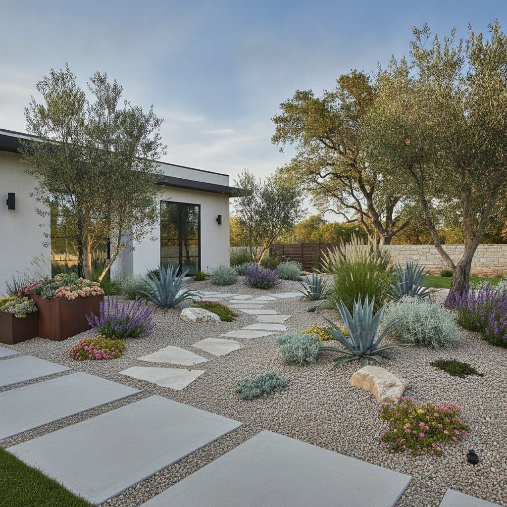 Image for Gravel Gardens Use 90% Less Water Than Traditional Lawns