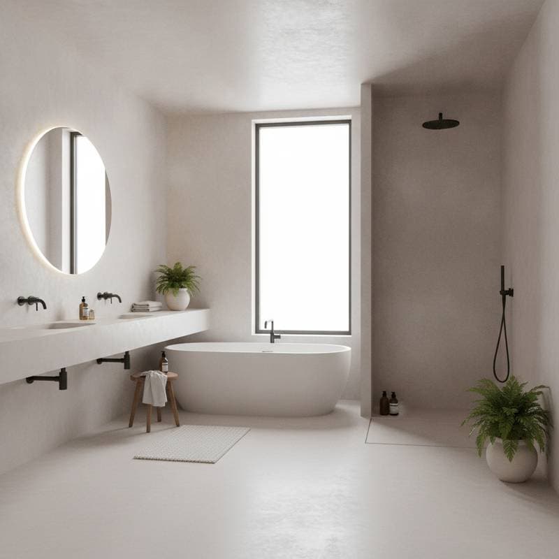 Image for Microcement Bathrooms Replace Tile as 2026's Top Remodel