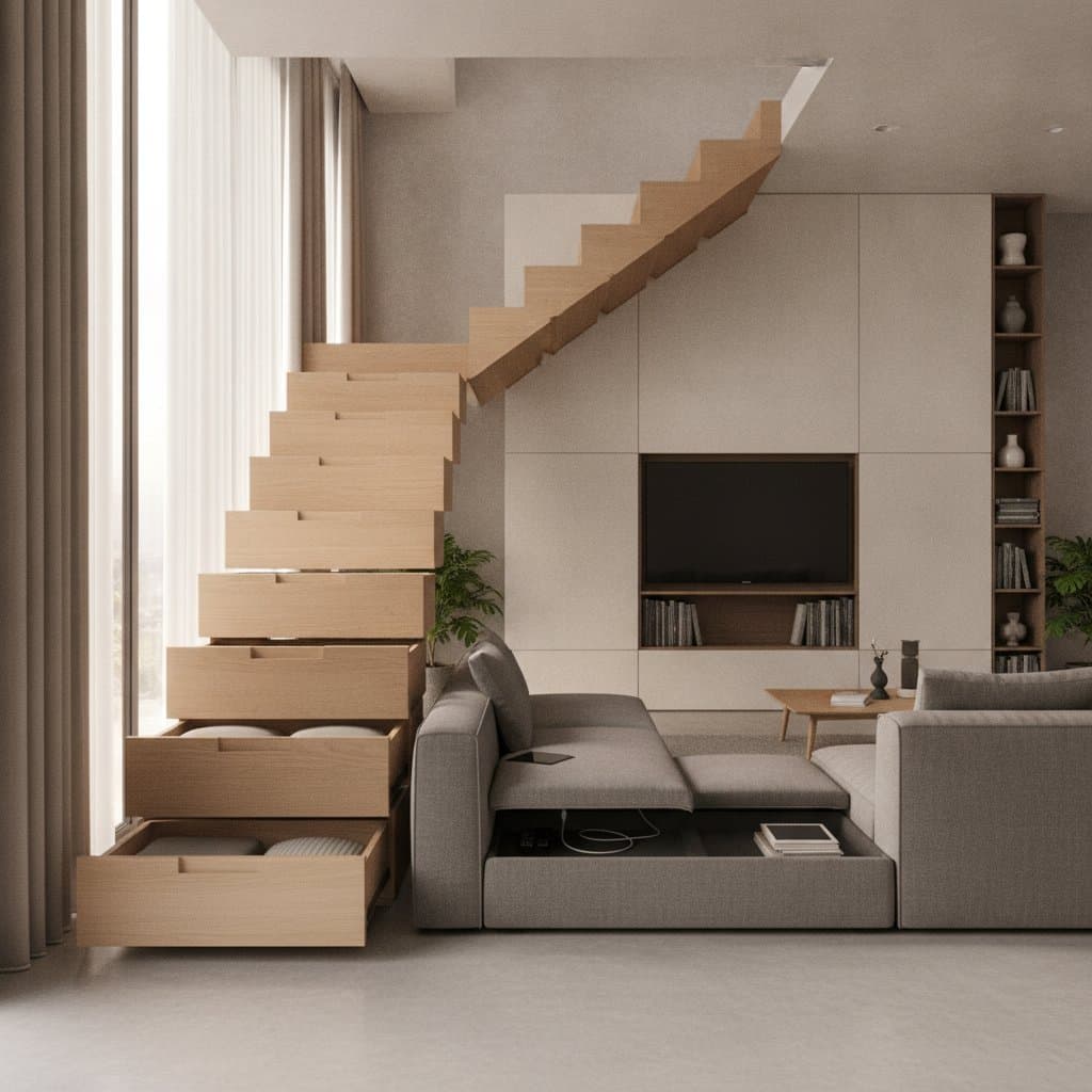 Image for Hidden Compartments Transform Clutter Into Calm Design