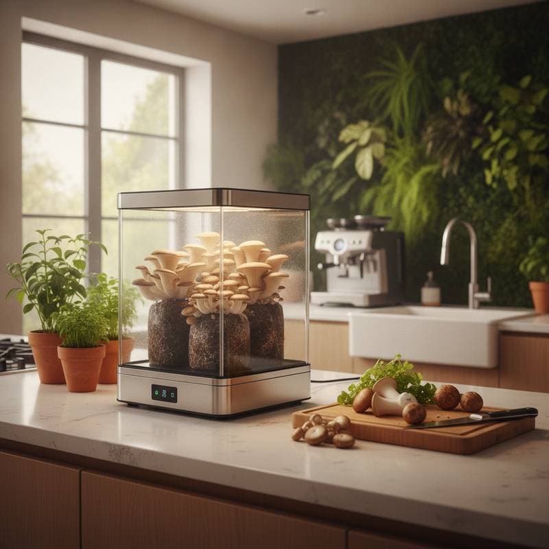 Featured image for Why Mushroom Growing Stations Are Taking Over Kitchens