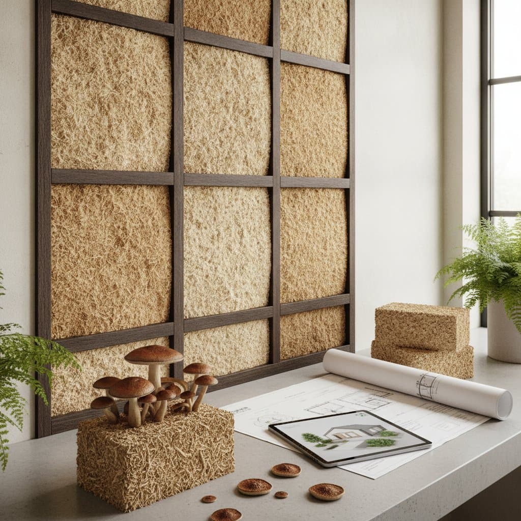 Featured image for Mycelium Insulation Grows Into Your Home's Walls