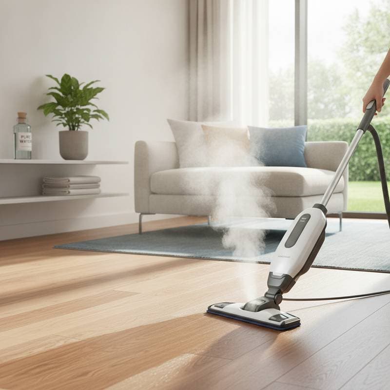 Image for Steam Cleaning Sanitizes Without Harsh Chemicals