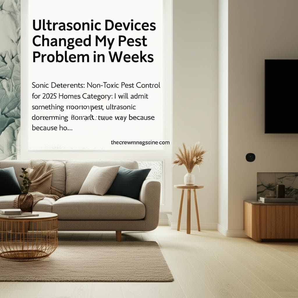 Featured image for Ultrasonic Devices Changed My Pest Problem in Weeks
