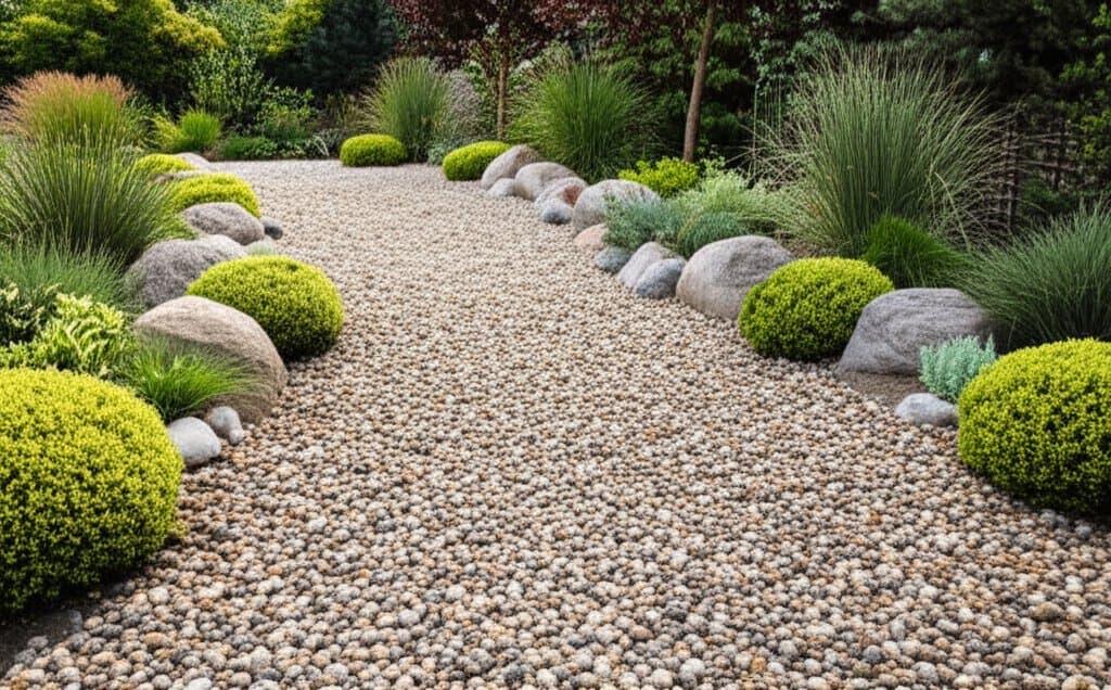 Featured image for Why Gravel Gardens Use Less Water and Need Less Work