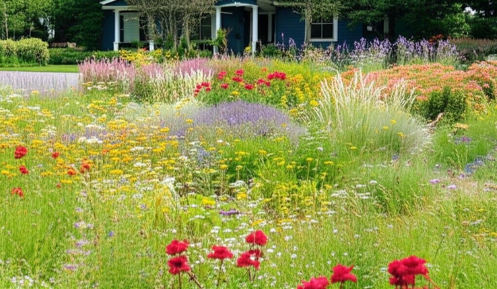 Featured image for Native Meadows Replace High-Maintenance Lawns