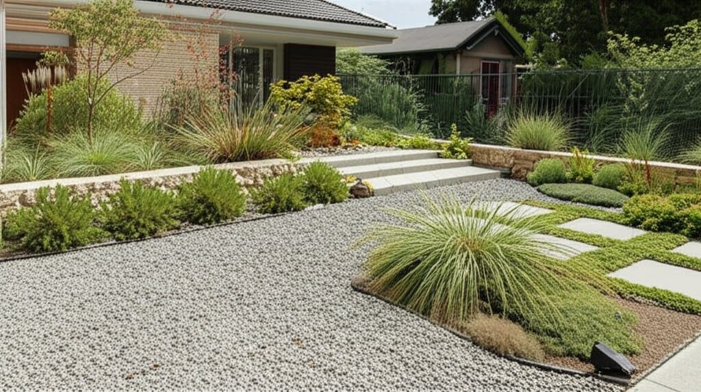 Featured image for Gravel Gardens Cut Lawn Work by 90 Percent