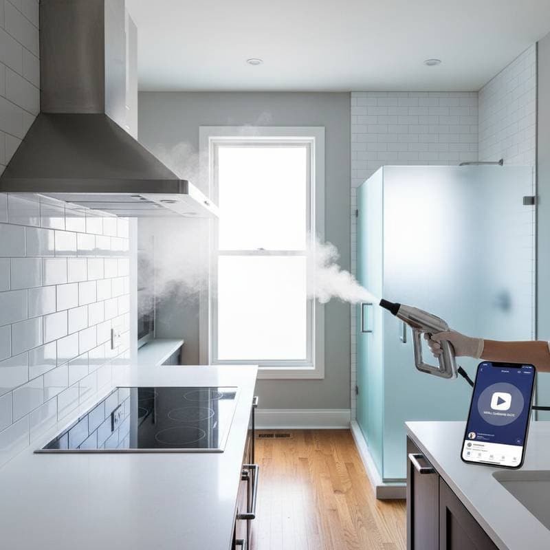 Featured image for Why Steam Cleaning Beats Chemicals on TikTok Now