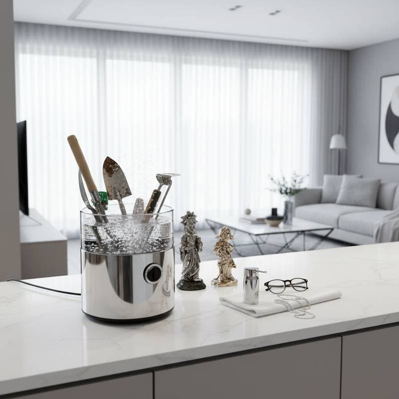 Featured image for Why Ultrasonic Cleaning Beats Scrubbing for Homes