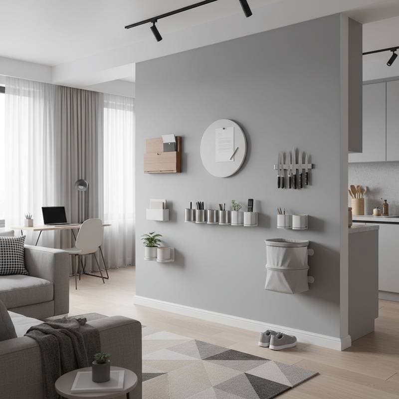 Featured image for Magnetic Walls Turn Any Room Into No-Drill Storage