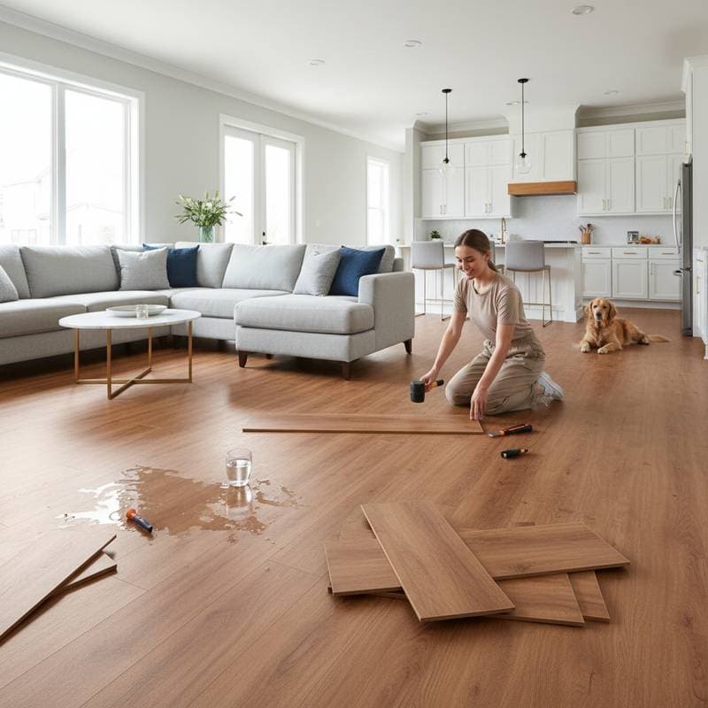 Featured image for LVP Flooring: DIY Installation Without Pro Tools
