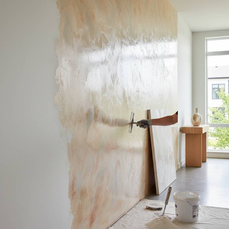 Featured image for DIY Venetian Plaster Creates Luxury Wall Finish