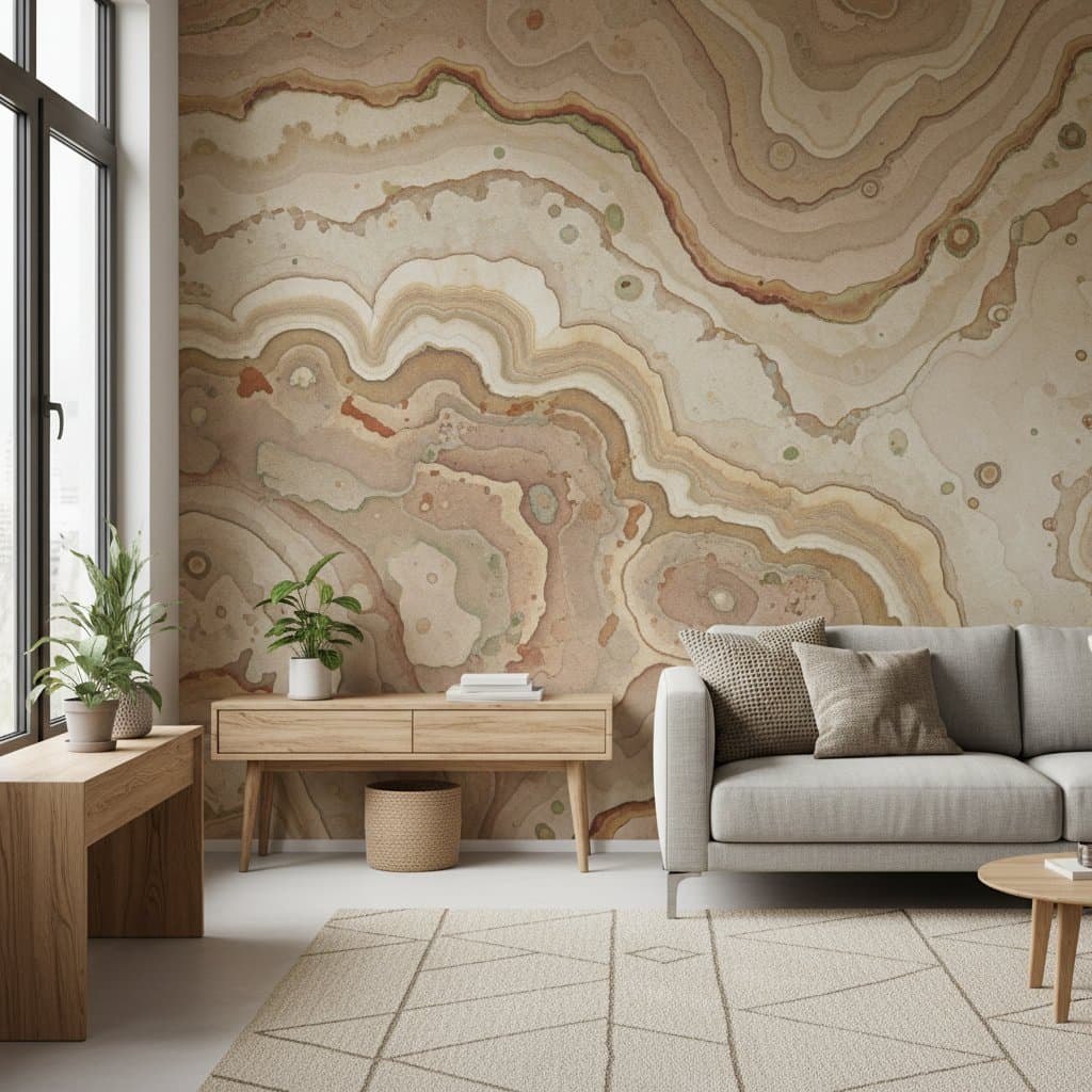 Featured image for Mushroom Leather Wallpaper Solves Vinyl Waste