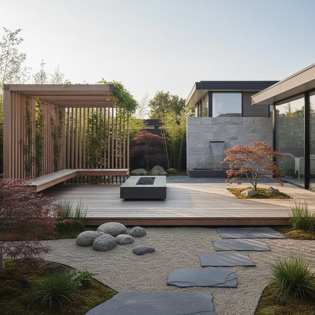 Featured image for Japandi Gardens Blend Zen Calm with Nordic Simplicity