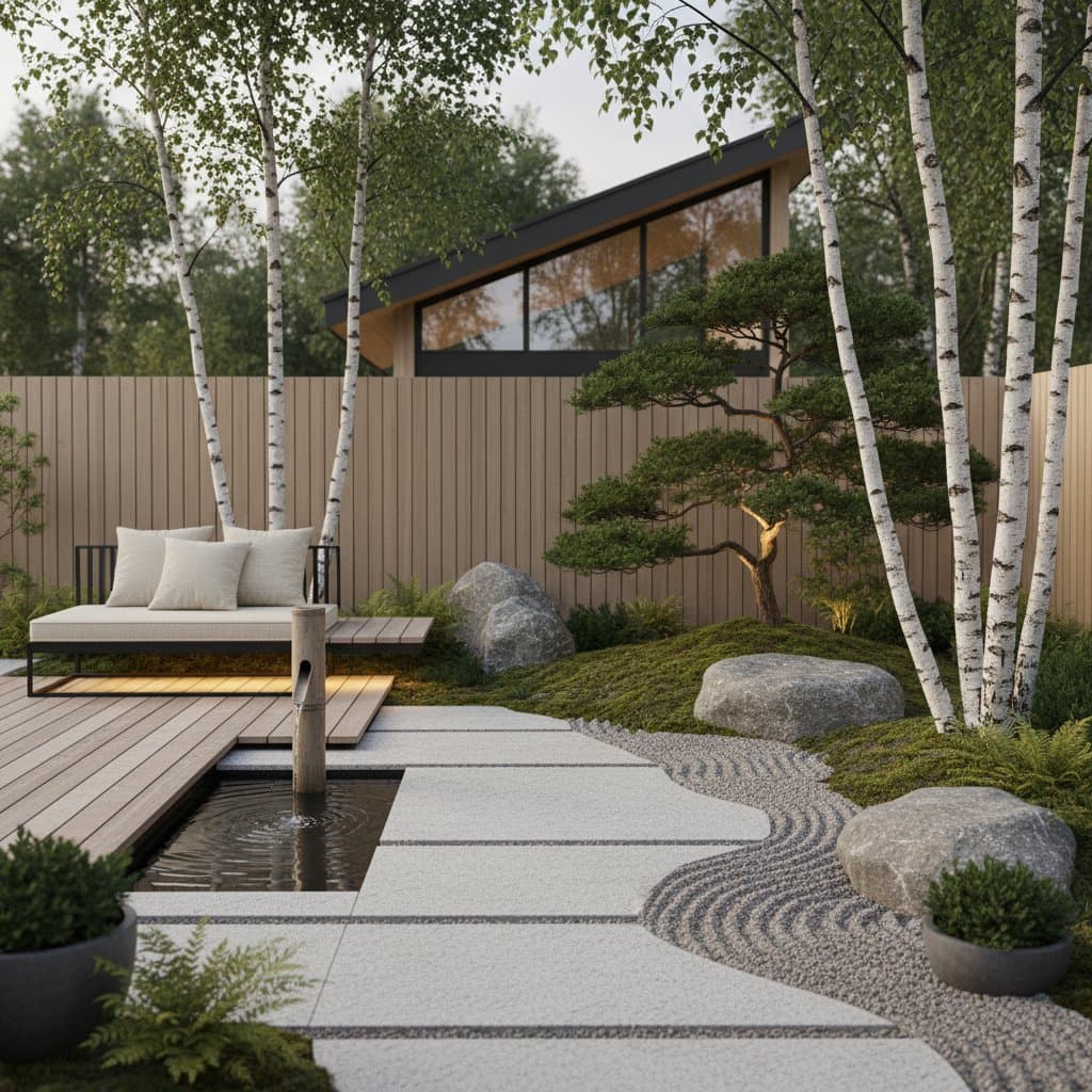 Featured image for Japandi Gardens Blend Japanese Calm with Nordic Function