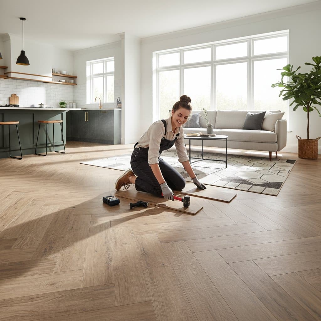 Featured image for Luxury Vinyl Plank Delivers Hardwood Look on Any Budget