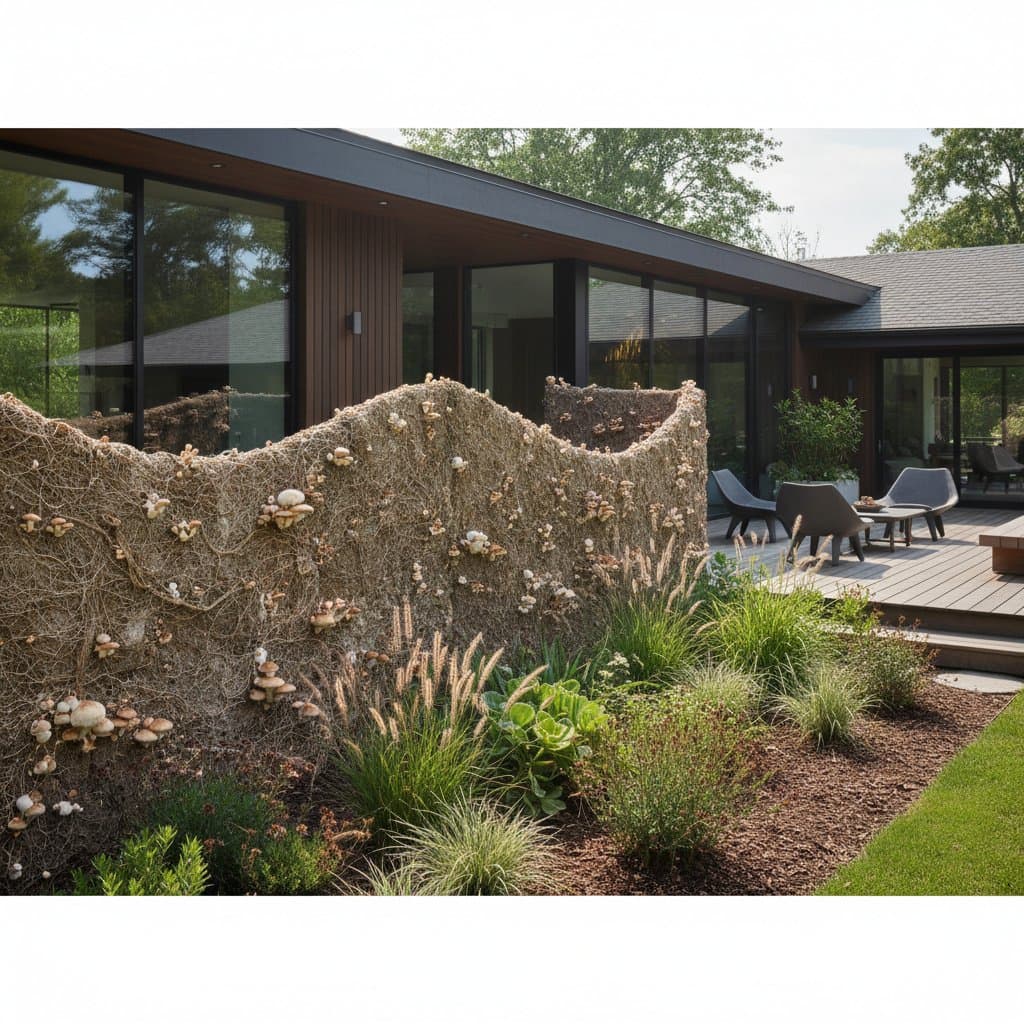 Featured image for Mycelium Fences Grow From Fungal Roots Into Living Barriers