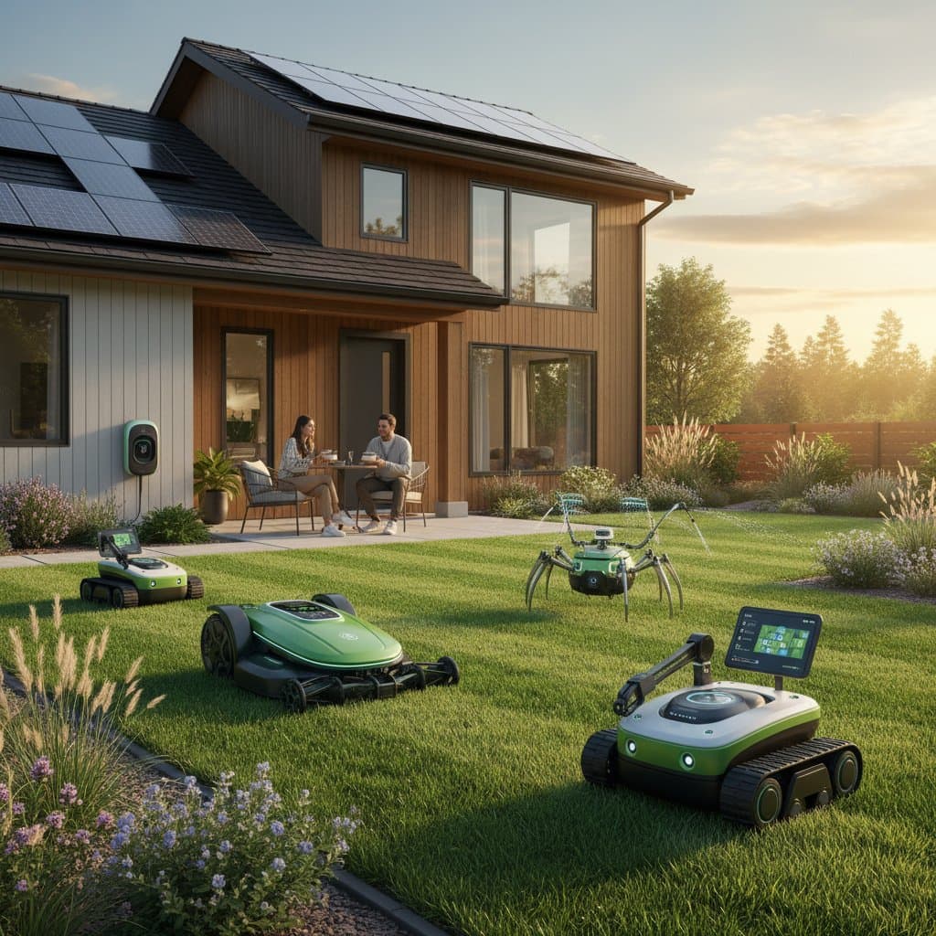 Featured image for Smart AI Robots Handle Mowing, Watering, and Soil Care