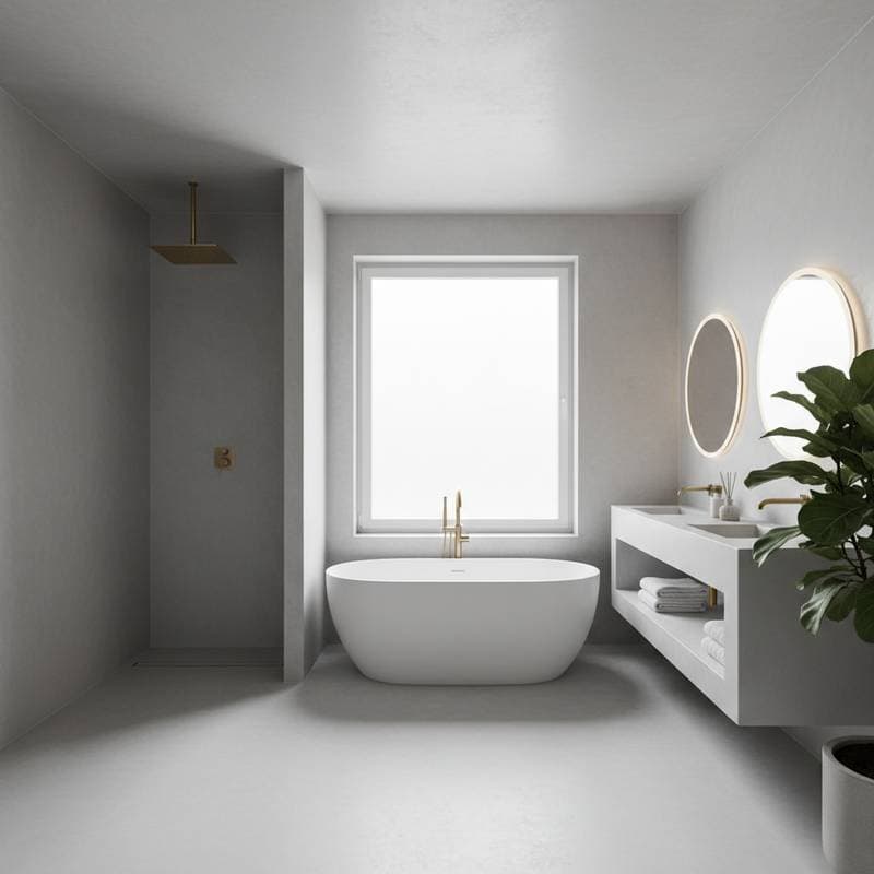 Featured image for Why Microcement Bathrooms Look Flawless on Instagram