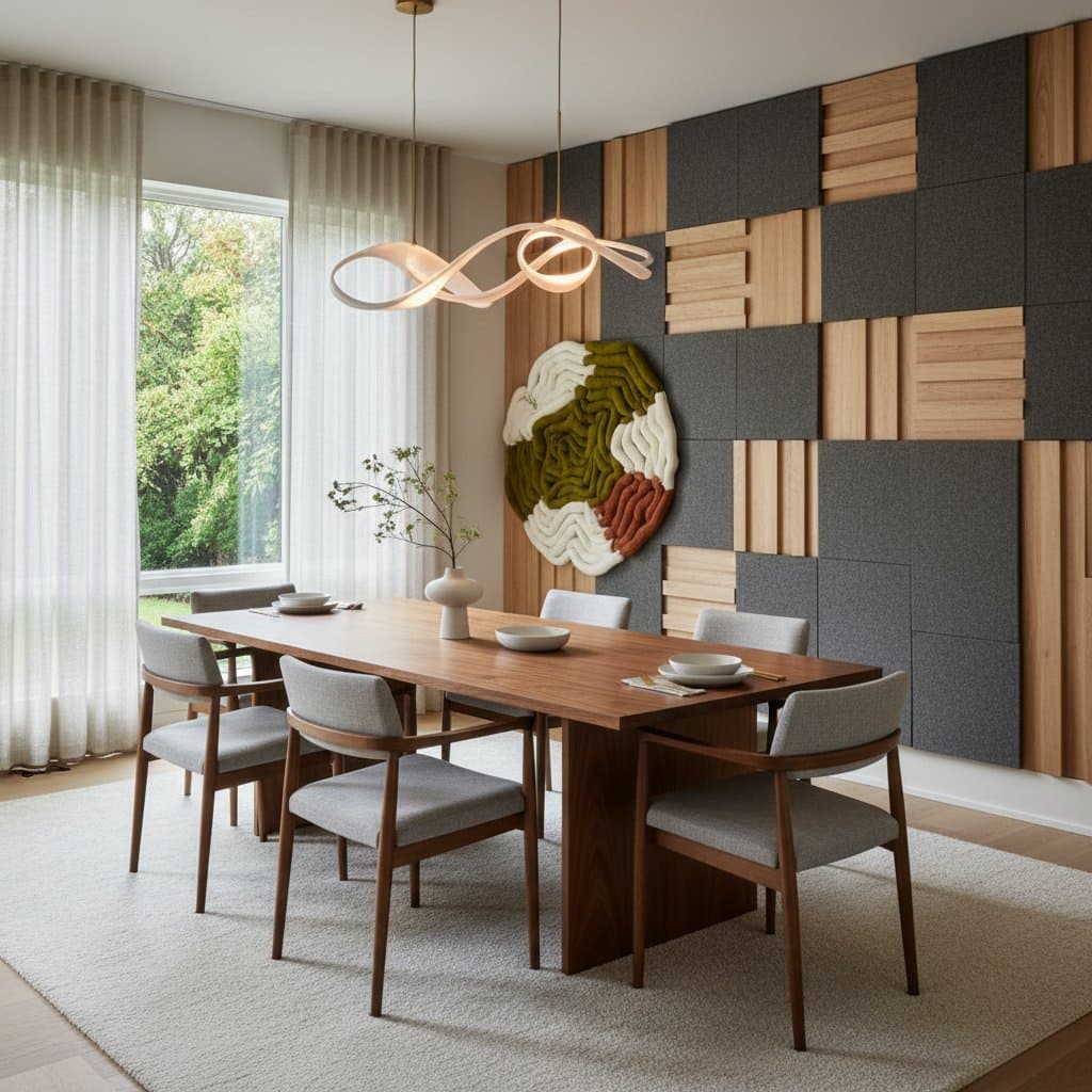 Featured image for Acoustic Panels Turn Noisy Dining Rooms Into Art