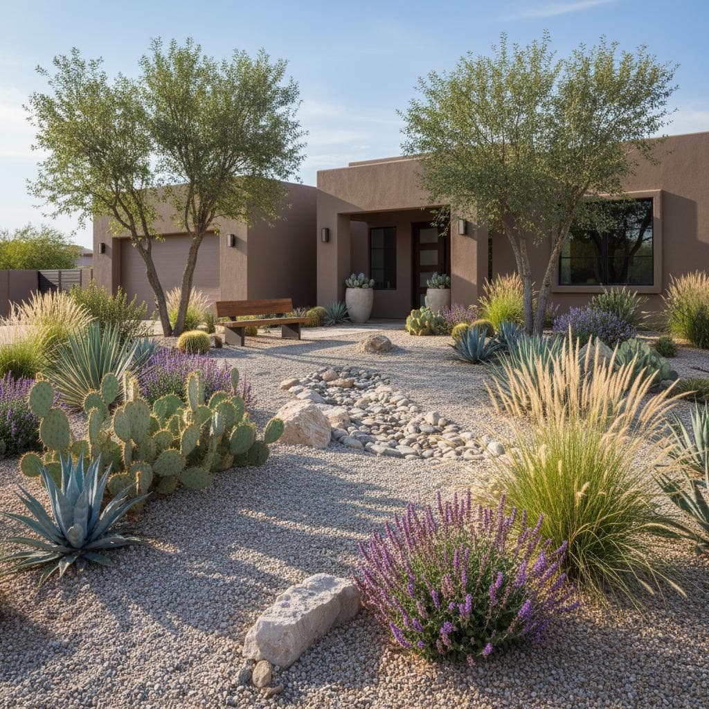 Featured image for Gravel Gardens Replace Lawns in Drought-Prone Yards