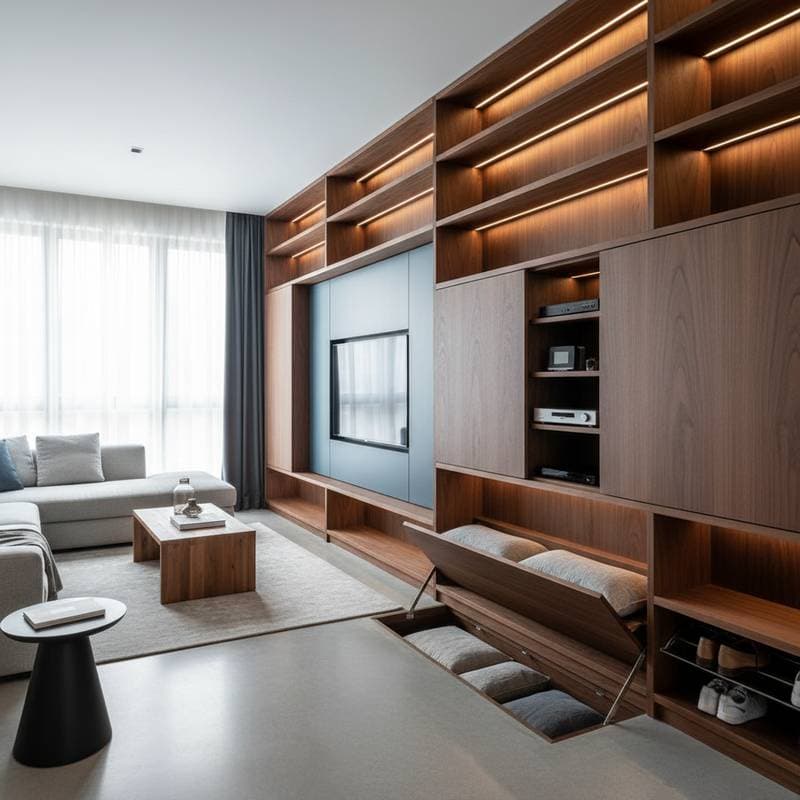 Featured image for Hidden Storage That Cuts Visual Clutter by Half